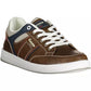 Brown Eco Leather Men Sneaker