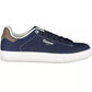 Blue Eco Leather Men Sneaker