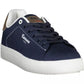 Blue Eco Leather Men Sneaker