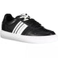 Black Polyester Men Sneaker