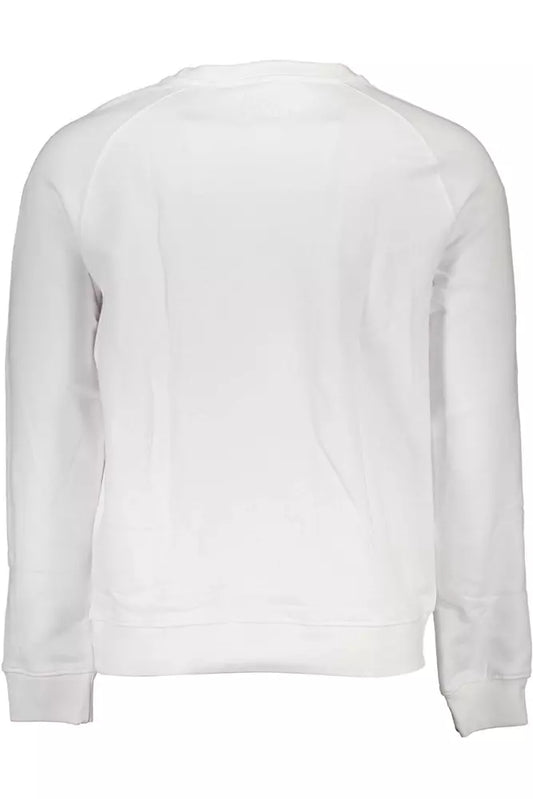 White Cotton Men Sweater