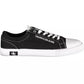 Black Cotton Men Sneaker