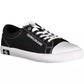 Black Cotton Men Sneaker