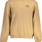 Beige Cotton Mens Sweater