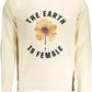 Beige Cotton Men Sweater