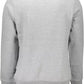 Gray Cotton Men Sweater