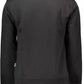 Black Cotton Men Sweater