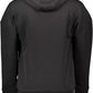 Black Cotton Men Sweater