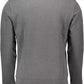 Gray Cotton Men Sweater