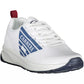 White Polyethylene Men Sneaker