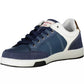 Blue Eco Leather Men Sneaker