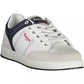 White Polyethylene Men Sneaker