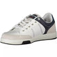 White Polyethylene Men Sneaker