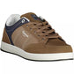 Brown Polyethylene Men Sneaker