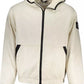 Beige Polyester Men Jacket