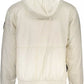 Beige Polyester Men Jacket