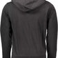 Black Cotton Men Sweater