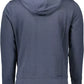 Blue Cotton Men Sweater