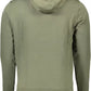 Green Cotton Men Sweater