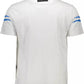 White Cotton Men T-Shirt