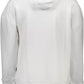 White Cotton Men Sweatshirt