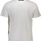 White Cotton Men T-Shirt