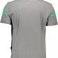 Gray Cotton Men T-Shirt