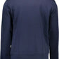 Blue Cotton Mens Sweater