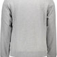 Gray Cotton Men Sweater