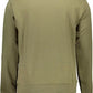 Green Cotton Men Sweater