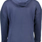 Blue Cotton Men Sweater