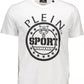 White Cotton Men T-Shirt