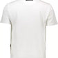 White Cotton Men T-Shirt