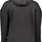 Black Cotton Men Sweater