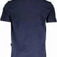 Blue Cotton Men T-Shirt