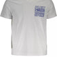 White Cotton Men T-Shirt