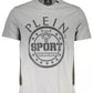 Gray Cotton Men T-Shirt