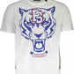 White Cotton Men T-Shirt