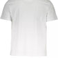 White Cotton Men T-Shirt