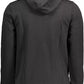 Black Cotton Men Sweater