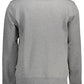 Gray Cotton Men Sweater