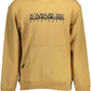 Beige Cotton Men Sweater