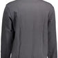 Black Cotton Men Sweater