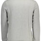 Gray Cotton Men Sweater