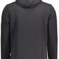 Black Cotton Men Sweater