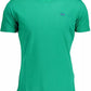 Green Cotton Men T-Shirt