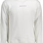 White Cotton Men Sweater