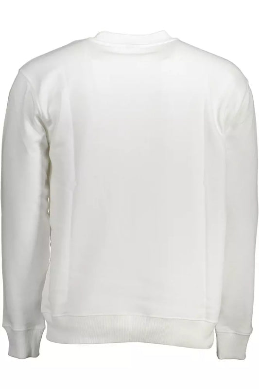 White Cotton Men Sweater