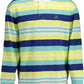 Yellow Cotton Men Polo Shirt