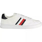 White Polyester Men Sneaker